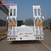 Good Quality Different Utility Low Boy Gooseneck Semi Truck Air Suspension 80 Tons Loader Low Bed Semi Trailer