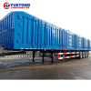 Utility Mechanical suspension on 3 axles  High quality factory direct sales with high cost-effectiveness Van Box Semi-trailer