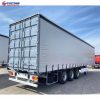  3 axles  High quality factory direct sales air suspension side curtain Van Box Semi-trailer