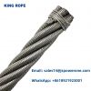 35x7 19x7 Non- Rotating Wire Rope 10mm 12mm Ungalvanized Galvanized wire rope Crane wire rope