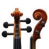 Wholesale VIOLINS-ADULT 4/4 FLAMED SOLID CONCERT VIOLIN/FIDDLE- ebony Peg