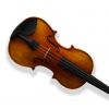 Wholesale VIOLINS-ADULT 4/4 FLAMED SOLID CONCERT VIOLIN/FIDDLE- ebony Peg