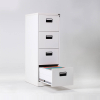 4 Drawer Office Steel Filing Cabinet Metal File Cabinet