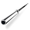 Hot Sale 2.2m 20kg 2000lbs Black Zinc Barbell Bar For Core Exercise