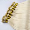 Hand tied weft