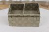 Factory wholesale PP material small size set of 3 storage basket for home storage and organize