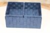 Factory wholesale PP material small size set of 3 storage basket for home storage and organize