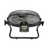 Portable Rechargeable Large Capacity Battery Solar Energy Powered USB 12-20 Inch Table Fan With Solar Panel For Outdoor