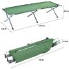 Aluminium Metal Outdoor Light Camping Rollaway Bed Hiking Folding Sleeping Cot Camp Bed Equipment For Adults