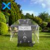 BBQ Cover Plastic transparent waterproof dust protection cover for outdoor barbecue grill