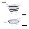 Multi-functional Dirty Laundry Basket Bathing Basin Snacks Toy Storage Basket