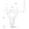 Wireless LoRa Pressure Sensor Liquid Water Level Monitoring Measuring Controller Gas Pressure Transducer Gauge Pressure Sensor