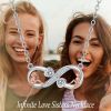DaDa Hot Selling Infinity Symbol Necklace Good Sister Girlfriend Necklace Fashion and Generous Jewelry