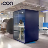 Acoustic Sound Booth Movable Small Private Two Person Office Meeting Multi-Person Office Pod