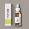 10ml 15ml 30ml 50ml Flat Shoulder Round Frosted Matte Amber Essential Oil Packaging Dropper Serum Bottle with Box