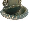 Rustic Cast Iron Wall Mounted Hand Sink Garden Water Fountain With Basin Hanging Basin For Indoor/Outdoor 