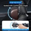 OneVint Multi-functional Headrest Pillow with Hanger for Car Seat, Leather