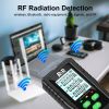 EMF Meter, Rechargeable Digital AC magnetic, AC electric, and RF/microwave Electromagnetic Field Radiation Detector Hand-held Digital LCD EMF Detector, Great Tester for Home EMF Inspections, Office, Outdoor and Ghost Hunting