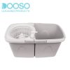 Dooso Wholesale Double Device Save Space Folding Mop A+B Bucket With Handle