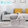 Dooso Wholesale Double Device Save Space Folding Mop A+B Bucket With Handle