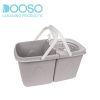 Dooso Wholesale Double Device Save Space Folding Mop A+B Bucket With Handle