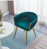 New Design Living Room Furniture Upholstered Modern Chairs Hotel Luxury Velvet Dining Chair