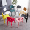 Wholesale Custom Modern Hotel Restaurant Dining Chairs Optional Colorful Plastic Dining Chairs
