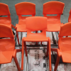 Wholesale Popular Stackable Kids Study Party Chair Colorful Plastic Baby Chairs for Kindergarten Children School Funiture