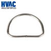 insulation accessories for removable insulation blanket stainless steel D-rings