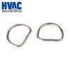 insulation accessories for removable insulation blanket stainless steel D-rings