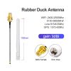 Signal Plus high gain 2dbi GSM LTE antenna sma male Rubber duck antenna