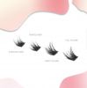 3D Bionic Individual Lashes are perfect for a Wispy Volume look at home lash DIY