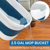 Multi-use Folding Collapsible MOP Bucket Portable Handy Basket for Cleaning MOP