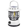 Multifunction Solar Camping Lantern Rechargeable Camping Light for Emergency use