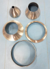 Moldstamping/spinning+welding Material:low carbon steel/stainless steel/high temperature alloy,etc