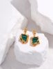 Sterling Silver Malachite Fashion Earrings/Neckace