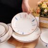 Porcelain Dinner Bowls and Plates