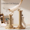 cat scratching boards vertical non falling cat scratching column rotary table hemp rope claw board cats toys