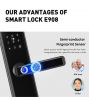 SZMYQ Tuya WiFi Smart Door Lock Smart Lock with Video Camera ( Cat eye )