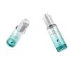 30ml Serum Press Button Dropper Glass Bottle with Light Blue Gradient Spray Color - Model YB030051