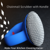 Chainmail Scrubber - Cast Iron Sponge - Metal Scrubber Cast Iron Skillet Cleaner, frying pans, Dutch Oven Cleaning Scrubber