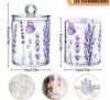 &quot;Clear acrylic storage organize jar Two pieces for one set&quot;