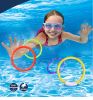 Amazon's Best-Selling PVC Diving Ring Summer Children's Pool Training Diving Ring Rod Torpedo Toy Set