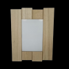 Unfinished Wooden Photo Frame