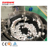 Automatic six heads round flat bottle capping machine straight line syrup oral liquid plastic glass bottle screw capping machine