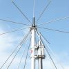 long range discone antenna 25-3000mhz outdoor wide band antenna stainless steel omni base station antenna 