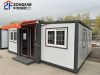 Mobile Foldable  Cabin Tiny Movable Modular Housing Expandable Container House Homes Two Wing prefabricated