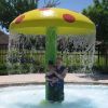 splash water world interactive splash pad water park play