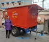 Solar power diesel generator tow truck water treatment Trailer car water treatment mobile water treatment trailer