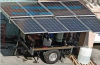 Solar power diesel generator tow truck water treatment Trailer car water treatment mobile water treatment trailer